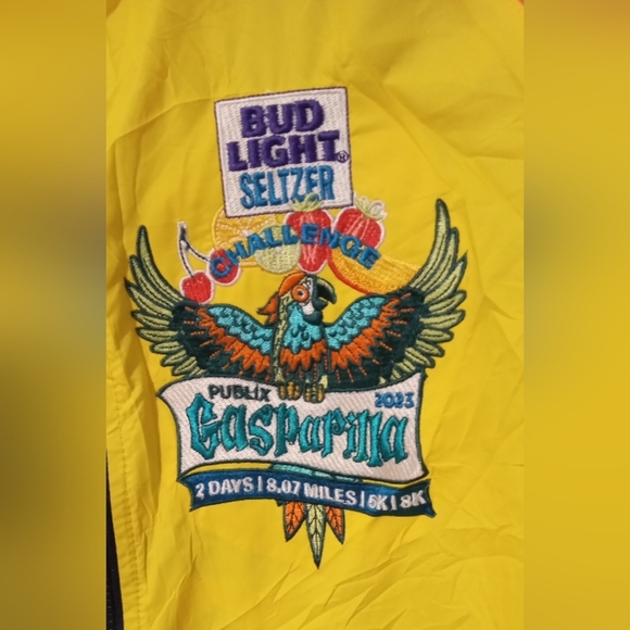 Budweiser Yellow Lightweight Jacket - Picture 2 of 4